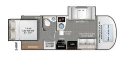 2023 Thor Motor Coach Delano 24RW, $ 139,000