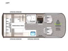 2023 Thor Motor Coach Sanctuary 19PT, $ 99,000