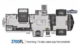2021 Keystone Alpine 3700FL, $ 55,600