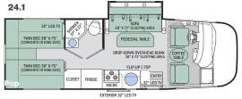 2017 Thor Motor Coach Axis 24.1, $ 52,750