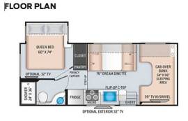 2022 Thor Motor Coach Freedom Elite 22FE, $ 73,000