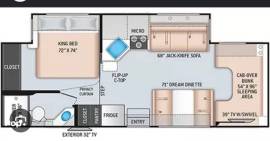 2021 Thor Motor Coach Freedom Elite 27FE, $ 52,300