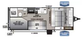 2024 East To West RV Silverlake 17BHLE, $ 18,000