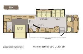 2013 Fleetwood Terra 35K, $ 43,900