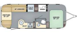 2012 Airstream Eddie Bauer 25FB, $ 51,700