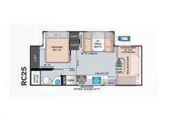 2019 Thor Motor Coach Quantum RC25, $ 59,999