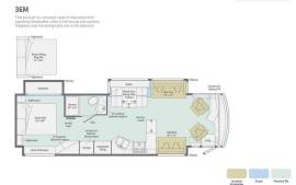 2017 Winnebago Journey 36M, $ 135,000