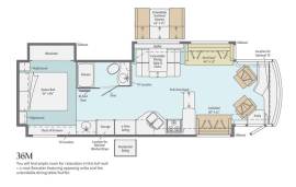 2013 Itasca Meridian 36M, $ 125,000