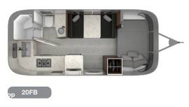 2021 Airstream Caravel 20FB, $ 50,000