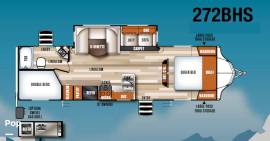 2016 Forest River Vibe 272BHS, $ 15,300