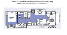 2017 Forest River Sunseeker 3170DS, $ 45,900