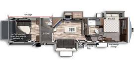 2021 Dutchmen Voltage 3845, $ 66,700
