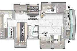 2019 Forest River Berkshire XLT 45A, $ 240,000