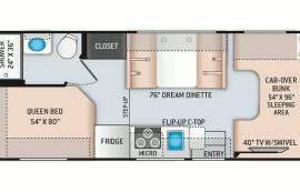 2021 Thor Motor Coach Freedom Elite 22HE, $ 46,398