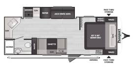 2025 Keystone Passport 224RK, $ 26,495