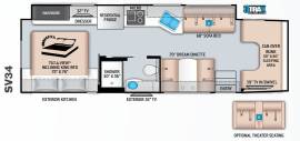 2021 Thor Motor Coach Magnitude SV34, $ 142,000