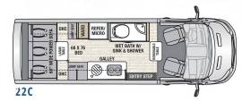 2021 Coachmen Beyond 22C AWD, $ 75,000