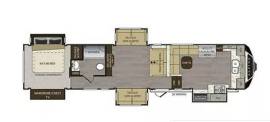 2018 Keystone Alpine 3800FK, $ 27,750