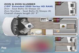 2023 Roadtrek Zion Slumber, $ 124,900