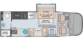 2022 Thor Motor Coach Axis 24.3, $ 74,500