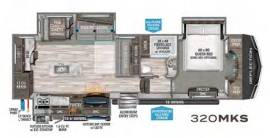 2019 Grand Design Reflection 320MKS, $ 27,900