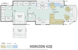 2019 Winnebago Horizon 42Q, $ 222,222
