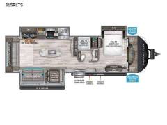 2022 Grand Design Reflection 315RLTS, $ 44,000