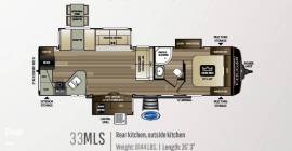 2019 Keystone Cougar 33MLS, $ 25,000