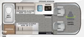 2025 Thor Motor Coach Rize 18G, $ 70,000