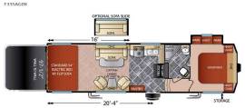 2017 Forest River Shockwave F33SAGDX, $ 30,500