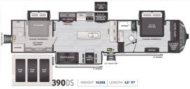 2024 Keystone Alpine Avalanche 390DS, $ 52,000