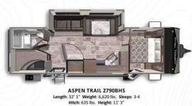 2023 Dutchmen Aspen Trail 2790BHS, $ 27,000