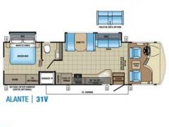 2017 Jayco Alante 31V, $ 52,000