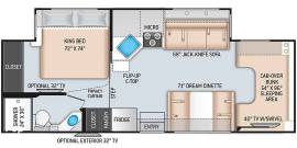 2021 Thor Motor Coach Chateau 27R, $ 59,400