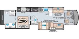 2021 Thor Motor Coach Tuscany 45MX, $ 285,000