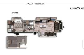 2024 Dutchmen Aspen Trail 390LOFT, $ 75,500