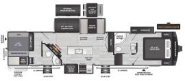 2023 Keystone Cougar 364BHL, $ 46,620