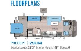 2015 Jayco Precept 29UM, $ 47,000