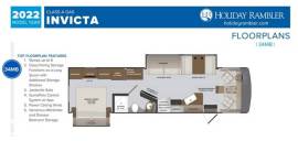 2022 Holiday Rambler Invicta 34MB, $ 99,995