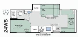 2019 Thor Motor Coach Four Winds 24WS, $ 65,450