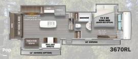 2022 Forest River Riverstone Reserve 3670RL, $ 59,998