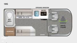 2024 Thor Motor Coach Rize 18G, $ 89,995