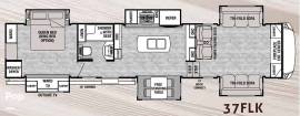 2019 Cedar Creek Silverback 37FLK, $ 54,900
