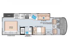 2022 Thor Motor Coach Hurricane 29M, $ 95,000