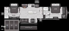 2022 Keystone Avalanche 390DS, $ 65,900