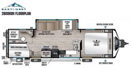 2024 East To West RV Alta 2800KBH, $ 41,000