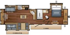 2018 Jayco Eagle 338RETS, $ 32,000