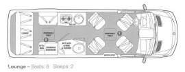 2012 Airstream Interstate 3500 Lounge, $ 59,999