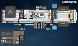 2021 Cherokee Arctic Wolf 3990SUITE, $ 42,250