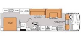 2014 Thor Motor Coach Hurricane 34F, $ 61,200
